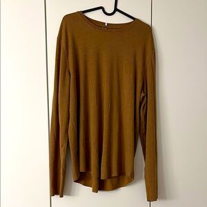 Kit and Ace L Brown / Sand long sleeve T